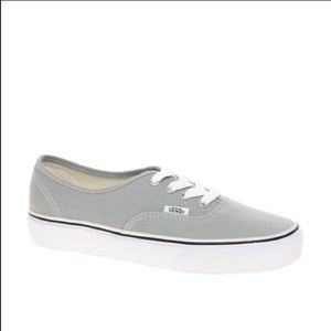 Unisex Vans Authentic Style LT Grey size 7.5 / 8.5